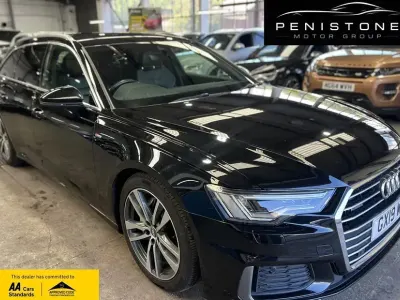 Used Audi A6 S-Line 281 HP (206 kW) 2019 Black Estate
