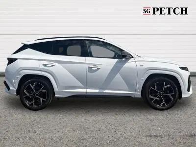 Used Hyundai Tucson N Line 158 HP (116 kW) 2024 White SUV