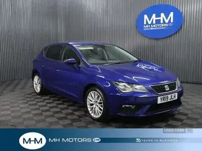 Usata Seat Leon SE Dynamic 2019 Blu Utilitaria