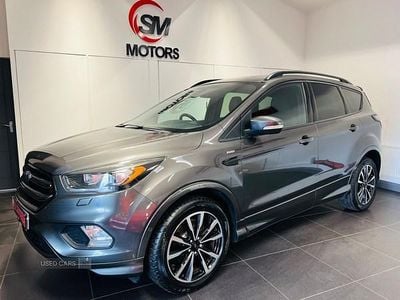 Used Ford Kuga ST-Line 150 HP (110 kW) 2017 Grey SUV