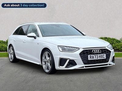 White Used 2024 Audi A4 S-Line Estate | £29,441 (Fair price)