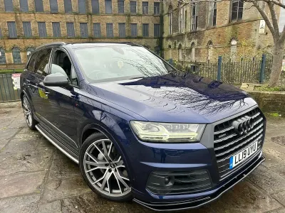 Used Audi Q7 Exclusive 286 HP (210 kW) 2019 Blue SUV