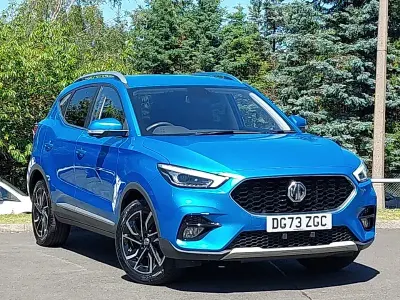 Used MG ZS Exclusive 106 HP (77 kW) 2023 Blue SUV
