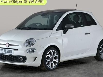 Used Fiat 500 Sport 70 HP (51 kW) 2021 White Hatchback