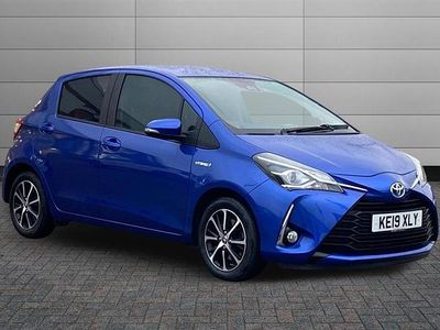 Blue Used 2019 Toyota Yaris Hybrid Hatchback | £12,995 (Fair price)