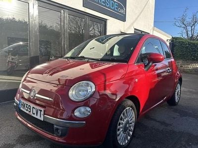 Red Used 2010 Fiat 500C Lounge Cabriolet | £1,295 (Super price)