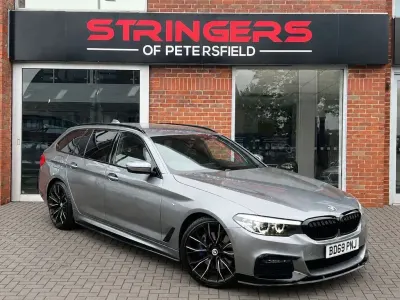 Used BMW 530 M Sport 252 HP (185 kW) 2019 Blue Estate