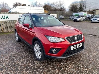 Used Seat Arona SE Technology 95 HP (69 kW) 2019 Red SUV