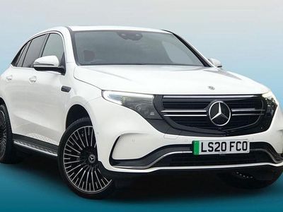 White Used 2020 Mercedes EQC400 AMG Line Premium SUV | £23,495 (A bit pricey)