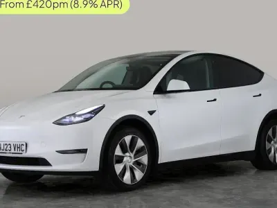 Used Tesla Model Y Long Range AWD 378 kW (514 HP) 2023 White SUV