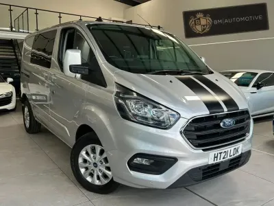 Used Ford Transit Custom Limited 130 HP (95 kW) 2021 Silver Van