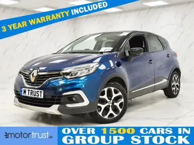 Used Renault Captur GT-Line 90 HP (66 kW) 2019 Blue SUV