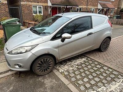 Silver Used 2010 Ford Fiesta Trend Van | £1,395