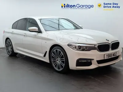 Used BMW 520 M Sport 2018 White Sedan