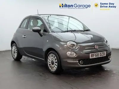 Used Fiat 500 Lounge 69 HP (50 kW) 2019 Grey Hatchback