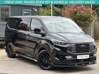 Used Ford Transit Custom Limited 2024 Agate black (metallic colour) Estate