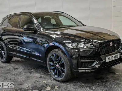 Used Jaguar F-Pace R-Sport 180 HP (132 kW) 2018 Black SUV