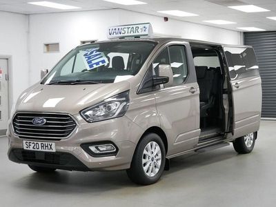 Used Ford Tourneo Custom Titanium 130 HP (95 kW) 2020 Silver Van