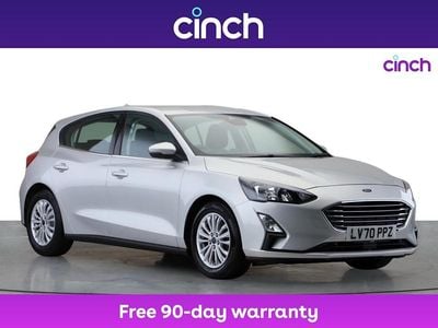Silver Used 2020 Ford Focus Titanium Hatchback | £12,449 (Good price)