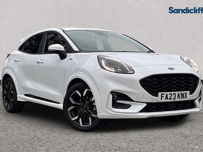 White Used 2023 Ford Puma Hatchback | £16,499 (Fair price)