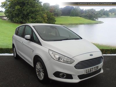 White Used 2017 Ford S-MAX Zetec MPV | £12,000 (Fair price)