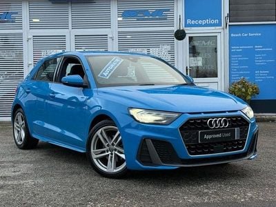 Blue Used 2019 Audi A1 Sportback S-Line Hatchback | £15,600 (Fair price)