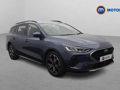 Used Ford Focus Active X 125 HP (91 kW) 2021 Blue Estate