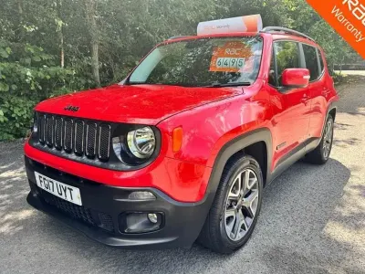 Used Jeep Renegade Night Eagle 140 HP (102 kW) 2017 Red SUV