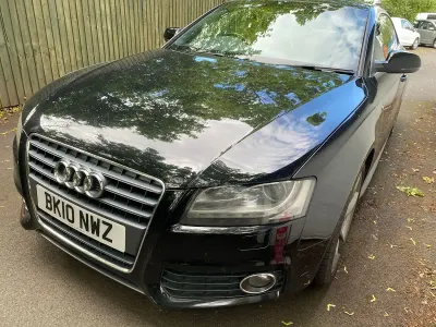 Used Audi A5 S-Line 180 HP (132 kW) 2010 Black Coupe