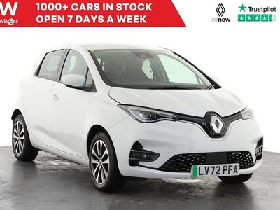 White Used 2022 Renault Zoe GT-Line Hatchback | £11,898 (Fair price)