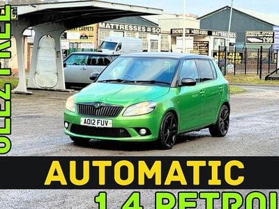 Green Used 2012 Skoda Fabia vRS Hatchback | £3,850 (Fair price)