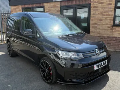 Used VW Caddy Pro 102 HP (75 kW) 2021 Black MPV