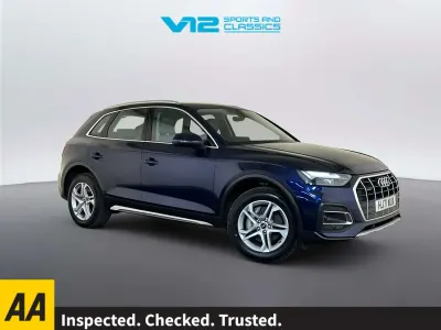 Used Audi Q5 Sport 299 HP (219 kW) 2021 Blue SUV