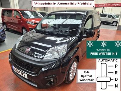 Black Used 2018 Fiat Qubo Lounge MPV | £11,495 (Fair price)