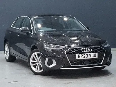 Used Audi A3 Sport 110 HP (80 kW) 2023 Black Sedan