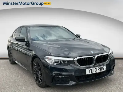 Used BMW 520 M Sport 187 HP (137 kW) 2019 Black Sedan