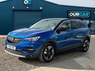 Used Vauxhall Grandland X Sport 130 HP (95 kW) 2019 Blue SUV