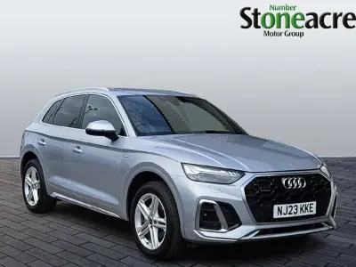 Used Audi Q5 S-Line 204 HP (150 kW) 2023 Silver SUV