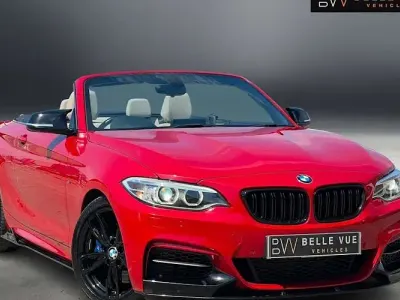 Used BMW M235 M Sport 326 HP (239 kW) 2015 Red Cabriolet