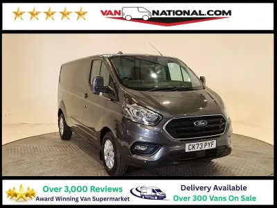 Used Ford Transit Custom Limited 130 HP (95 kW) 2023 Grey Van