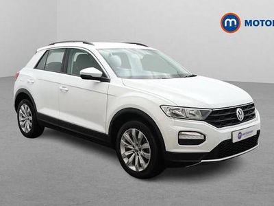Used VW T-Roc SE 116 HP (85 kW) 2020 White SUV