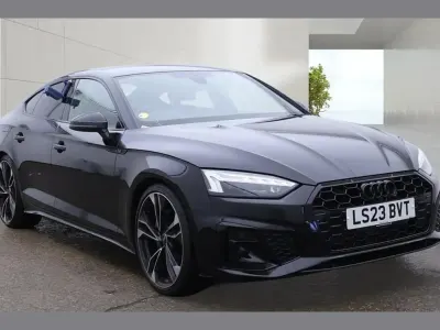 Used Audi A5 Black Edition 200 HP (147 kW) 2023 Black Coupe