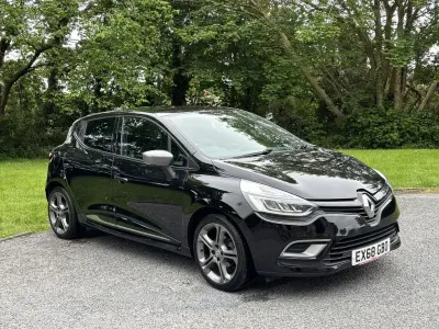 Used Renault Clio IV GT-Line 90 HP (66 kW) 2018 Black Hatchback