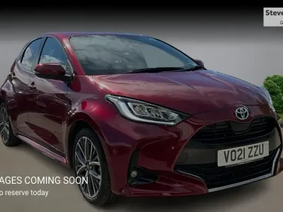Used Toyota Yaris 116 HP (85 kW) 2021 Red Hatchback