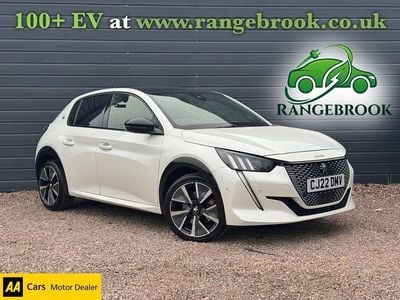 Used Peugeot e-208 GTi 100 kW (136 HP) 2022 White Hatchback