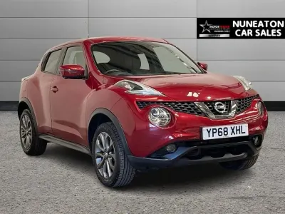 Second-hand Nissan Juke Tekna 117 CP (86 kW) 2019 Roșu SUV