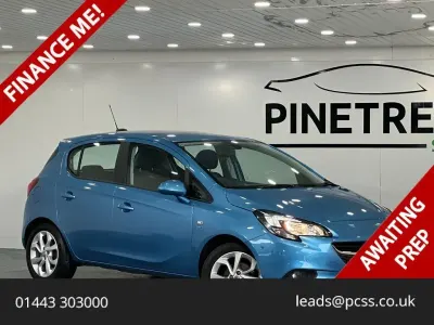 Used Vauxhall Corsa 90 HP (66 kW) 2016 Blue Hatchback