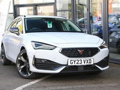 Used Cupra Leon 150 HP (110 kW) 2023 White Estate
