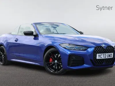 Used BMW M440 Comfort Edition 335 HP (246 kW) 2022 Blue Sedan