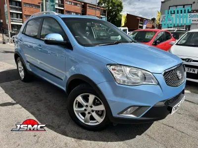 Used SsangYong Korando 175 HP (128 kW) 2012 Blue SUV